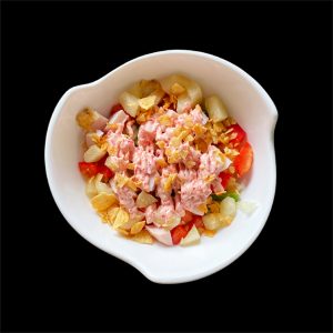 Салат с копченой курицей